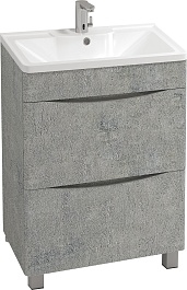 Водолей Мебель для ванной Adel 60 горный камень – фотография-2